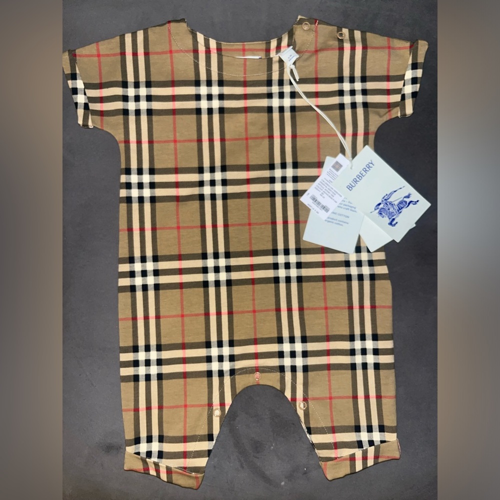Baby Burberry Jumpsuit